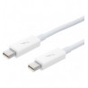CABLE THUNDERBOLT  0 5M  BLANCO