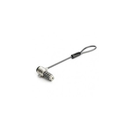 CABLE EXTENSOR PARA CANDADO DE LAPTOP DE 15CM Y BUCLE DE 2 5 CM