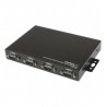 ADAPTADOR CONCENTRADOR HUB 4 PUERTOS SERIAL A USB RETENCION COM
