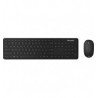 KIT TECLADO Y MOUSE BLUETOOTH ATOM BULK BOTONES MULTIMEDIA Y TEC