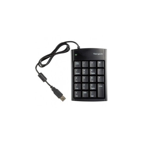 TECLADO NUMERICO ALAMBRICO USB  HUB 2PTOS USB 2 0 WINDOWS MAC