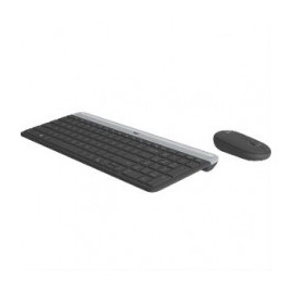 KIT TECLADO Y  MOUSE INALAMBRIC SLIM MK470 MINIMALISTA MODERNO