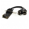 TARJETA ADAPTADORA PCI EXPRESS 4 PUERTOS SERIAL MULTICONECTOR