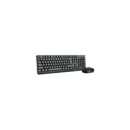 KIT TECLADO Y MOUSE VORAGO KM- 302 INALAMBRICO NEGRO