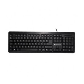 TECLADO ALAMBRICO TECHZONE STANDARD CON CONEXION USB