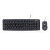 KIT TECLADO Y MOUSE ALAMBRICO OPTICO CONEXION USB ESP