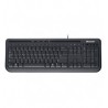 TECLADO ALAMBRICO MICROSOFT MOD 600 ESPANOL ANTIDERR  USB PC MA