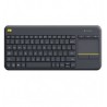 TECLADO LOGITECH K400 PLUS TOUC INALAMBRICO UNIFYING WIN7 WIN8