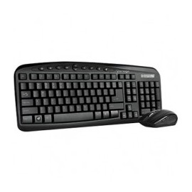 KIT TECLADO Y MOUSE VORAGO KM- 303 INALAMBRICO MULTIMEDIA NEGRO