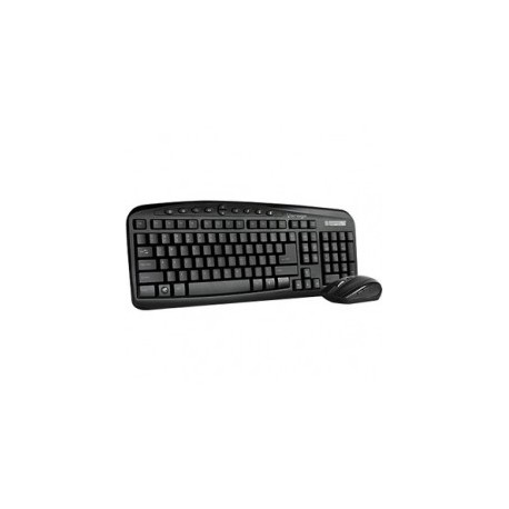 KIT TECLADO Y MOUSE VORAGO KM- 303 INALAMBRICO MULTIMEDIA NEGRO