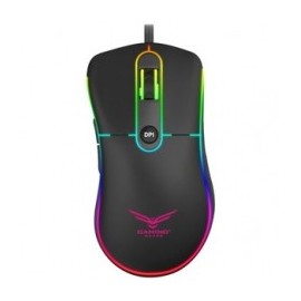 MOUSE GAMER OPTICO NACEB NEGRO 4 BOTONES RETROILUMINADO DPI  1000