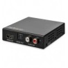 DIVISOR DE AUDIO Y VIDEO HDMI 4K 60HZ - EXTRACTOR DE AUDIO - HDR