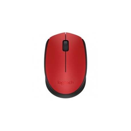 MOUSE LOGITECH M170 INALAMBR PC  MAC ROJO