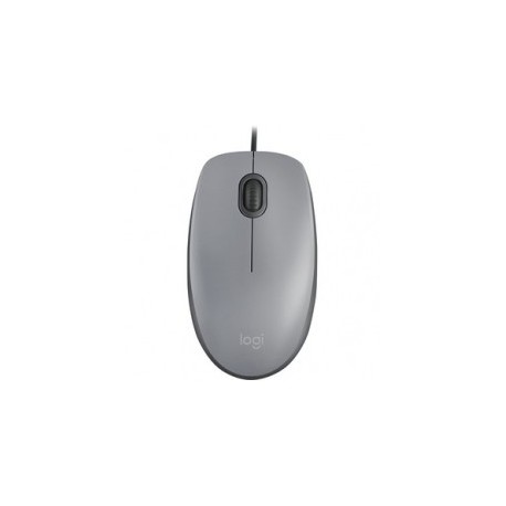 MOUSE LOGITECH M110 SILENT GRIS USB PC MAC