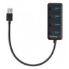 HUB USB 3 0 DE 4 PUERTOS USB-A CON INTERRUPTORES