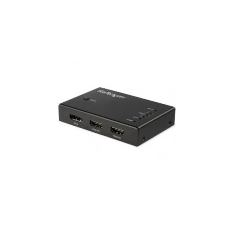 SWITCH HDMI DE 4 PUERTOS - 3X HDMI Y 1X DISPLAYPORT - 4K 60HZ