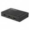 SWITCH HDMI DE 4 PUERTOS - 3X HDMI Y 1X DISPLAYPORT - 4K 60HZ