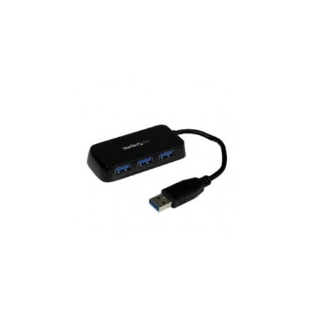 CONCENTRADOR HUB USB 3 0 4 PUERTOS PARA LAPTOP NEGRO