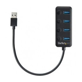 HUB USB 3 0 DE 4 PUERTOS USB-A CON INTERRUPTORES