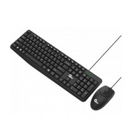 KIT TECLADO/MOUSE QIAN NEGRO MU