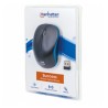 MOUSE RATON SUCCESS OPTICO INALAMBRICO 1000 DPI NEGRO AZUL