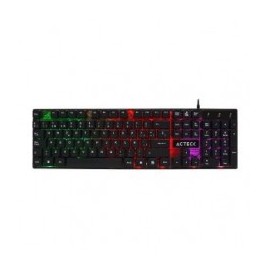 TECLADO USB SEMI-GAMER LED