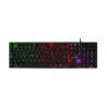 TECLADO USB SEMI-GAMER LED