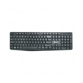 TECLADO INALAMBRICO NEGRO  105