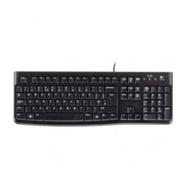 TECLADO LOGITECH K120 NEGRO USB NEGRO