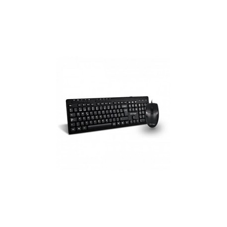 KIT VORAGO KM-104 TECLADO Y MOU SE ALAMBRICO MULTIMEDIA USB