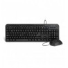 KIT VORAGO KM-107 TECLADO Y MOU