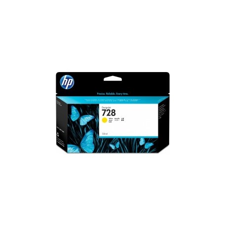 HP 728 AMARILLO 130ML TINTA AMPLIO FORMATO F9J65A