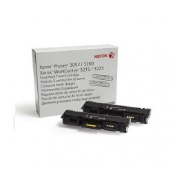 PAQUETE DUAL TONER P PHASER 3052 3060 WC 3215 3225  3 000 IMPS