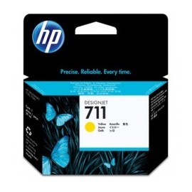 HP 711 AMARILLO 29ML TINTA AMPLIO FORMATO CZ132A