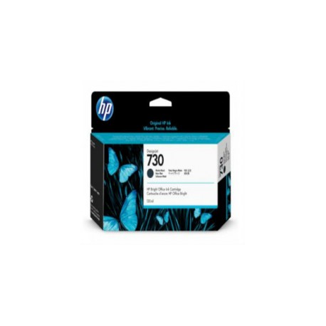 HP 730 NEGRO MATTE 130ML TINTA AMPLIO FORMATO P2V65A