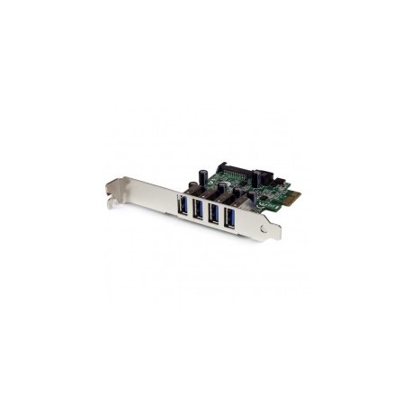 TARJETA PCI EXPRESS 4 PUERTOS USB 3 0 ALIMENTACION SATA