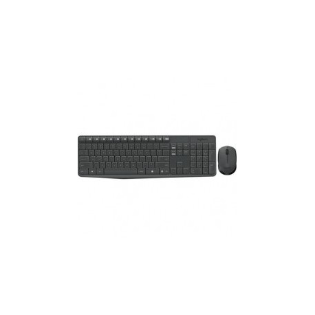 TECLADO MOUSE LOGITECH MK 235 NEGRO USB