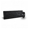 KIT VORAGO KM-104 TECLADO Y MOU SE ALAMBRICO MULTIMEDIA USB
