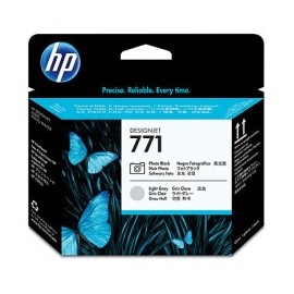 HP 771 CABEZAL NEGROF GRISC TINTA AMPLIO FORMATO CE020A