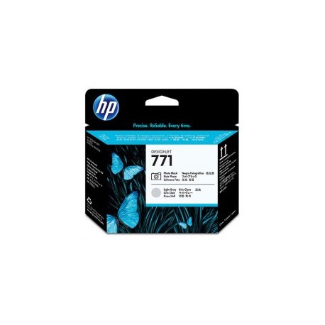 HP 771 CABEZAL NEGROF GRISC TINTA AMPLIO FORMATO CE020A