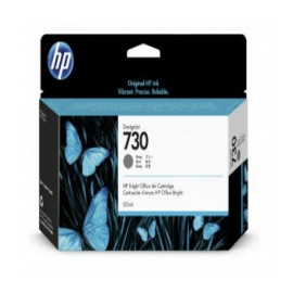 HP 730 GRIS 130ML TINTA AMPLIO FORMATO P2V66A