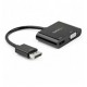 CONVERTIDOR DP A HDMI O VGA - 4K 60HZ - PARA MAC      WINDOWS