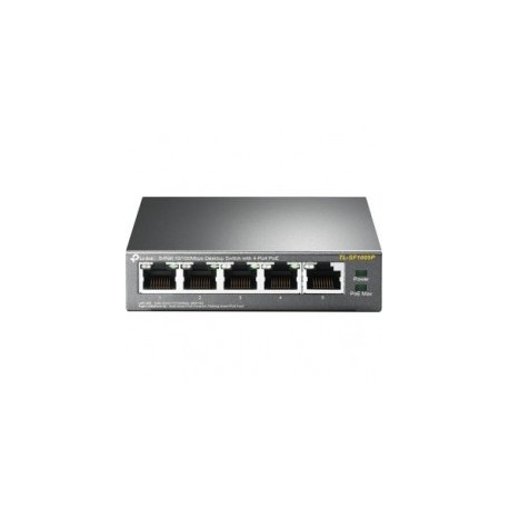 SWITCH DE ESCRITORIO DE 5 PTOS ETHERNET CON 4 PTOS POE  SIN ADMI