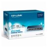 SWITCH DE ESCRITORIO CON 8 PUERTOS GIGABIT  SIN ADMINISTRACI