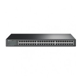 SWITCH DE 48 PUERTOS ETHERNET PARA RACK  SIN ADMINISTRACION