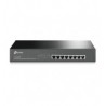 SWITCH GIGABIT DE 8 PTOS POE DE 124W  PARA RACK 13  CAJA DE ACERO
