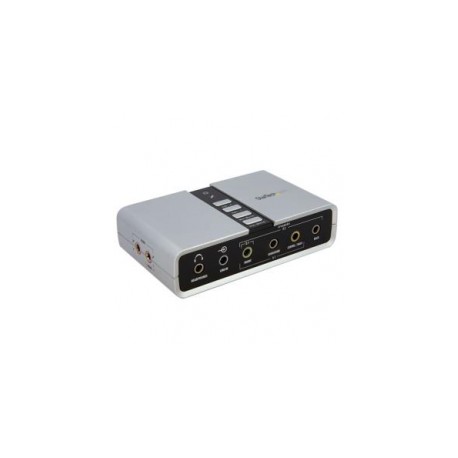 TARJETA DE SONIDO 7 1 USB EXT  ADAPTADOR CONVERSOR PUERTO SPDIF