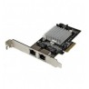 TARJETA DE RED PCI EXPRESS ETHERNET GIGABIT 2 PUERTOS