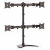 BASE DE SOPORTE AJUSTABLE VESA A PARA 4 MONITORES DE HASTA 27