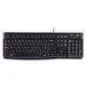 TECLADO LOGITECH K120 NEGRO USB NEGRO